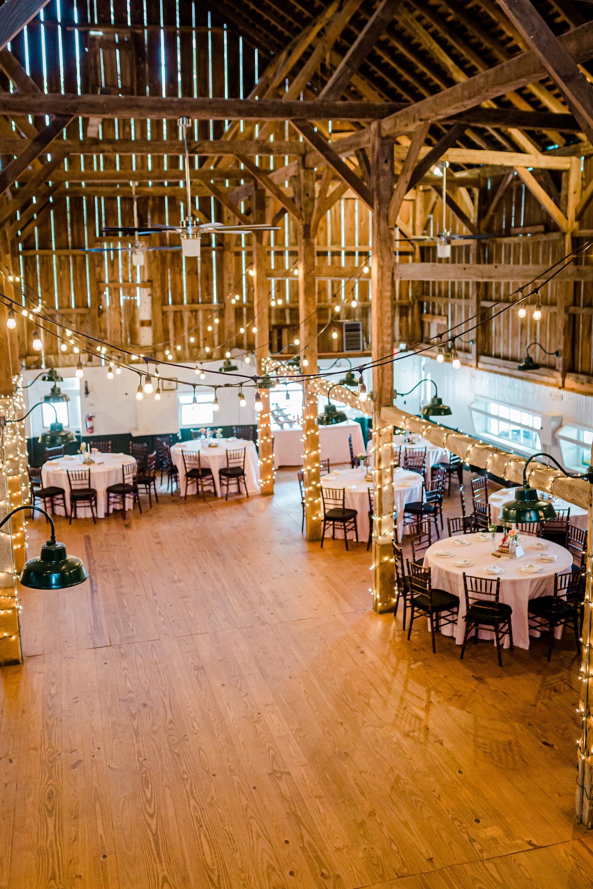 Barn Wedding Reception