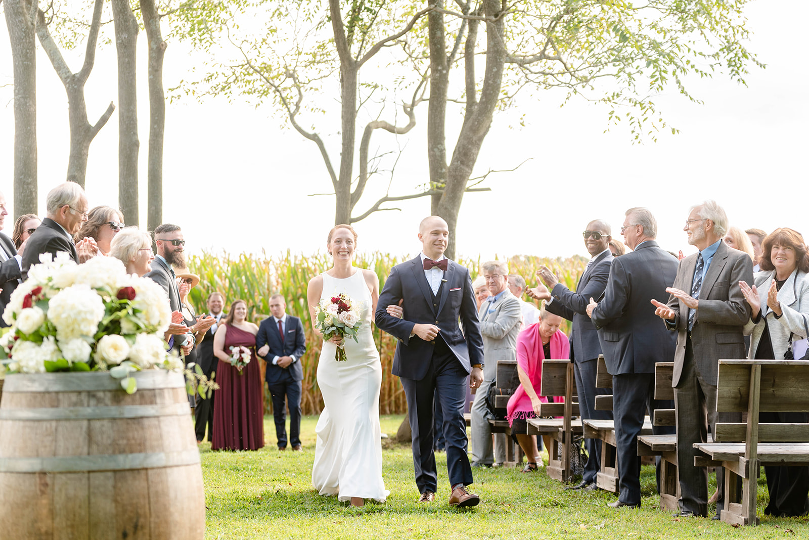 Wedding Photos in Worsell Manor's Historic Manor House and Gardens