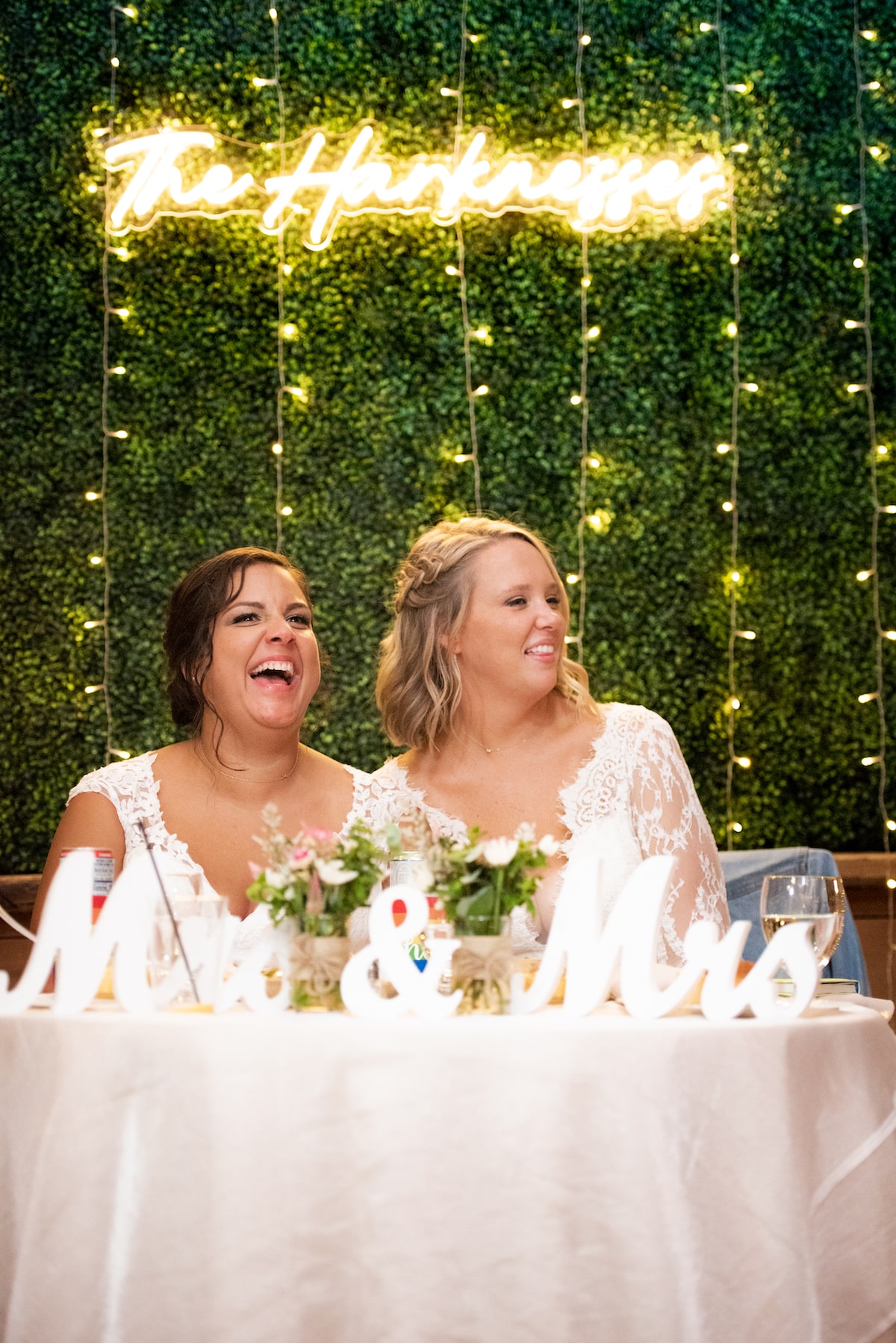 Ashley and Jill's Worsell Manor wedding celebration