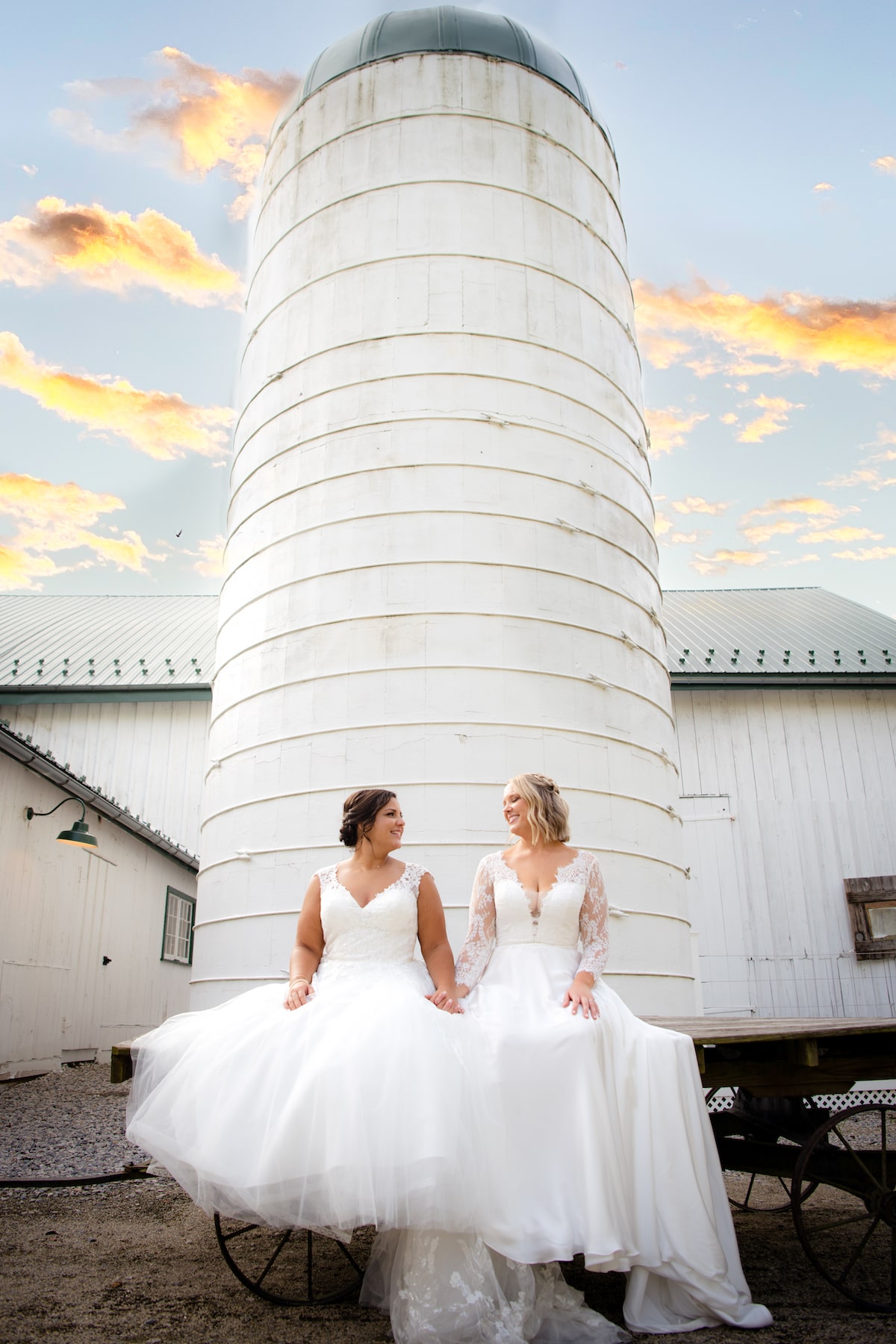 Ashley and Jill's historic estate wedding in Maryland