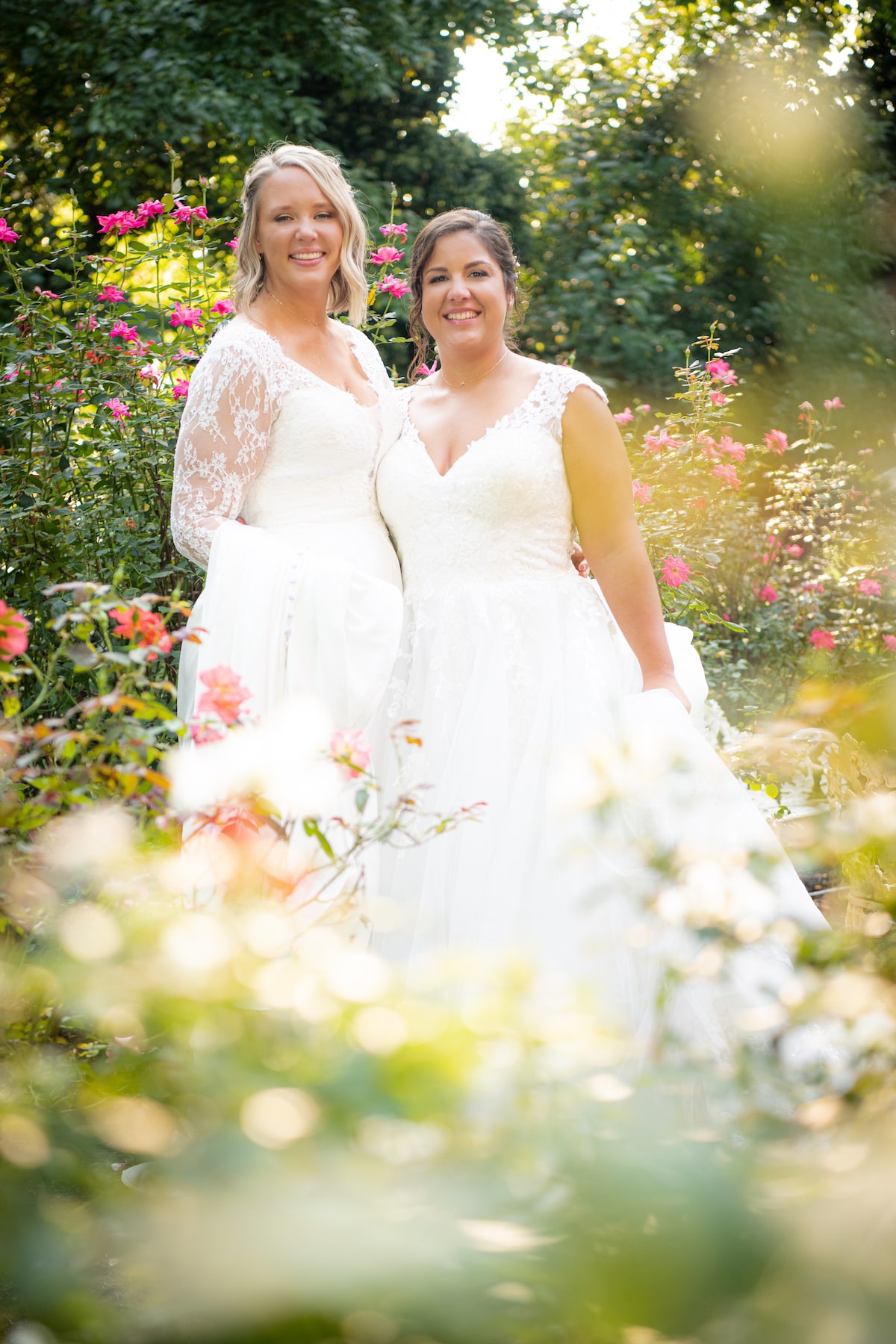 Worsell Manor wedding photo of Ashley and Jill
