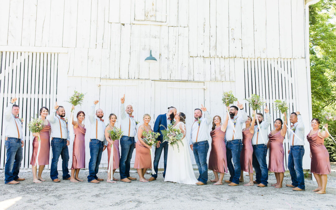 How Do Outdoor Ceremony Sites Work at Worsell Manor Eastern Shore Wedding Venue