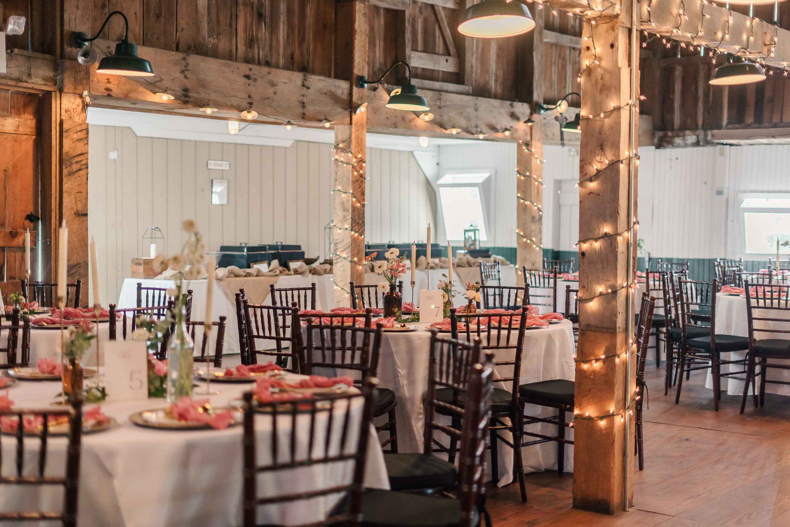 Elkton Barn Reception Flow Smoothly With the Cocktail Patio